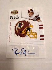 2009 Donruss Gridiron Gear NFL Teams Auto Russ Grimm #37 Redskins HOF  #45/50