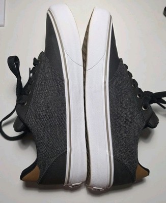 Vans Mens Atwood Deluxe Mixed Black Dachshund Casual Shoes Size 8.5 with Box