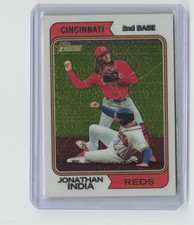 2023 Topps Heritage #10 Jonathan India Chrome #/999