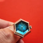 Seiko Ring Watch Rare Blue Dial Ladies Vintage Amazing Condition 11-7670