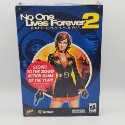 No One Lives Forever 2 A Spy in H.A.R.M.'s Way - PC Version Big Box & 1 Loose 