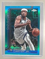 Wendell Carter Jr 2025 Topps Chrome #113 Teal Refractor /299