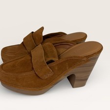 Splendid Vina Slip On Shoes Size 10 Women Suede Platform Clog