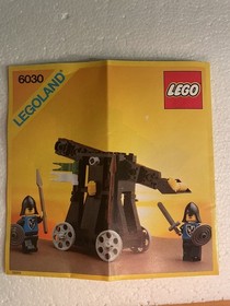 Lego 6074 Black Falcon's Fortress and Lego 6030 Black Falcon's Catapult