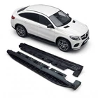 Black Running Boards Side Steps Fit for Mercedes GLE Coupe C292 2015-2019