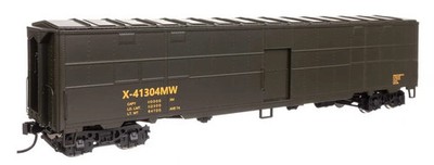 Walthers HO CBQ-Style Express Boxcar Troop Kitchen Conversion MOW #X-41304 10831