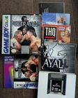 WWF Betrayal Gameboy Color GBC Manual, Inserts, Extras, Poster Truly Complete!
