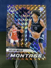 2024-25 Panini Mosaic - Montage Jaylen Wells #20 Bronze /75 (RC)