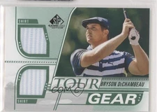 2021 SP Game Used Tour Gear Bryson DeChambeau #TG-BD Rookie RC