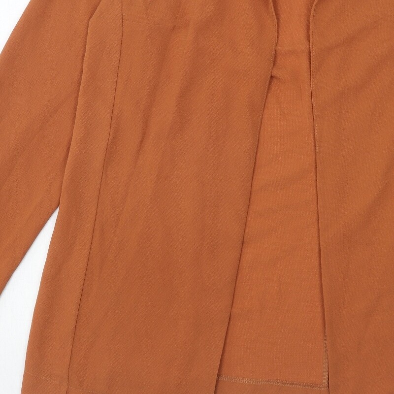 Select Womens Orange Polyester Blend Jacket Blaze… - image 10