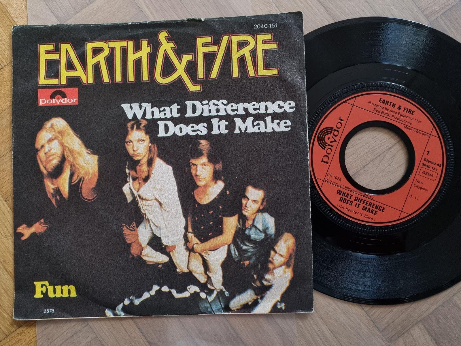 7"" Single Earth & Fire - What difference does it make Vinyl Germany