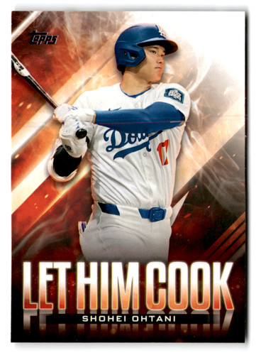 2024 Topps Update Let Him Cook #LHC-1 Shohei Ohtani NM-MT Dodgers ID:75319