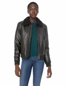 calvin klein jeans leather jacket