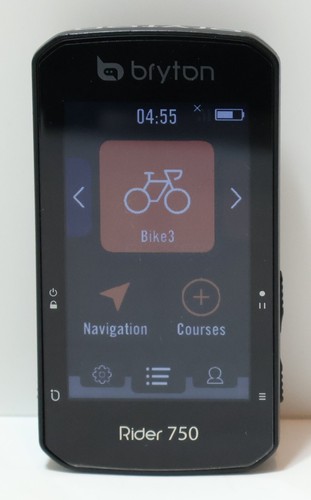 Bryton Rider 750 GPS Bike Computer Touchscreen with Online Navigation (Used)