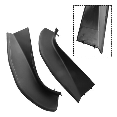 【THEAIRTOWN】 erric striped pt 1 Pair Rear Trunk Rail Drip Trim For 535d 550i 528i