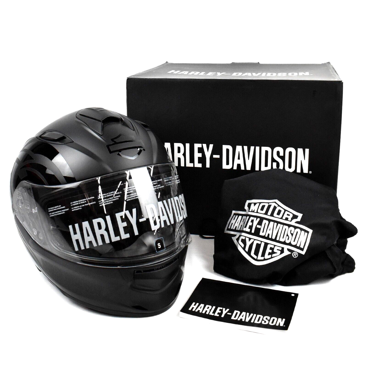 Harley-Davidson Men's Helmet Full Frill Air Fit Sun Shield Harley-Davidson Men's Helmet Full Frill Air Fit Sun Shield