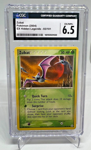Zubat graded CGC 6.5 for sale on eBay