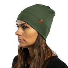 100% Merino Wool Green Beanie Hats for Women for sale | eBay display picture 3