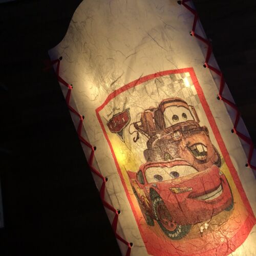 Disney Pixar Cars Vintage 06 Lampe Funktionstüchtig TOP Zustand UNIKAT 33cm hoch - Bild 7 von 7
