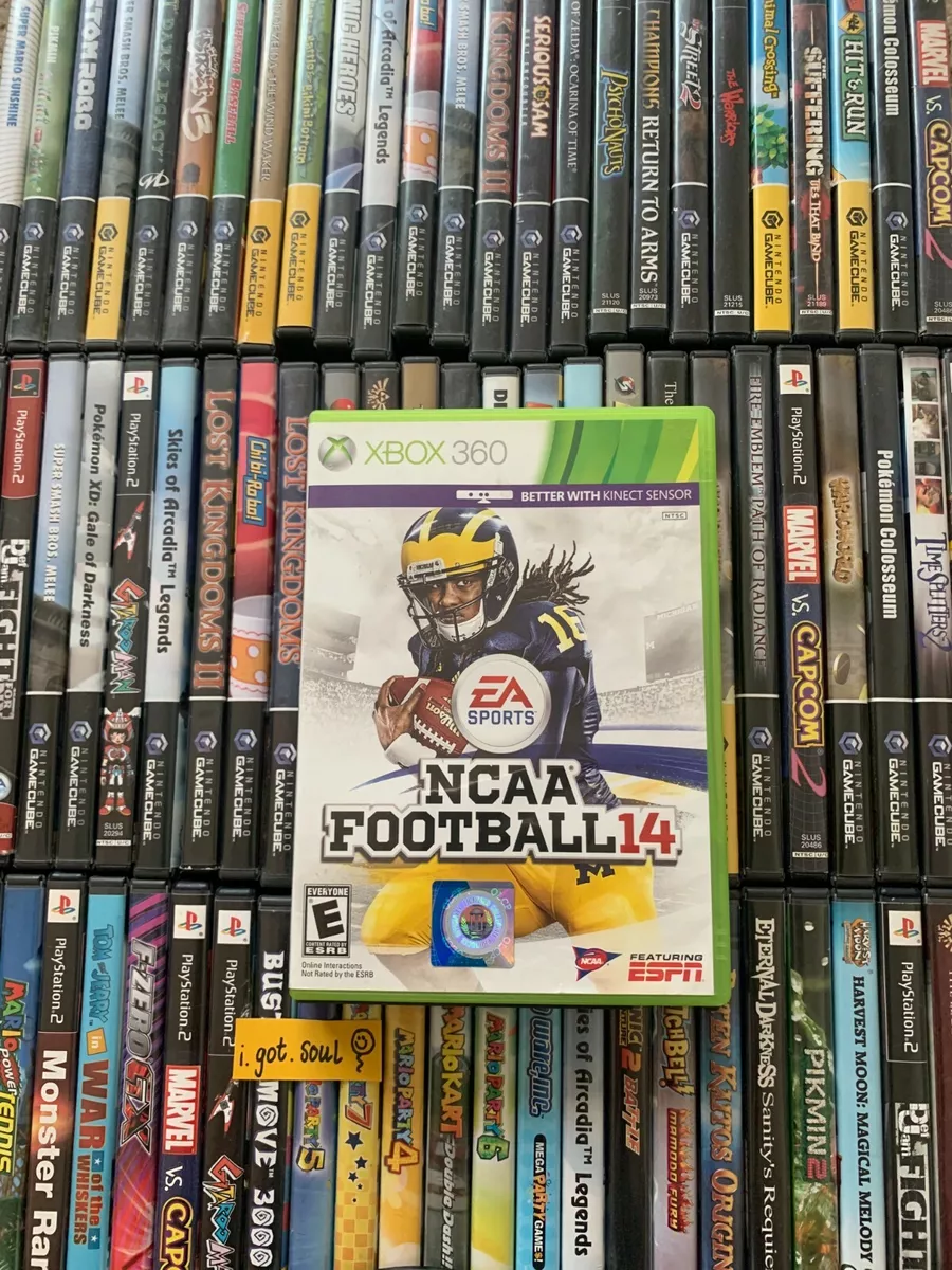 Ncaa football hotsell 14 xbox 360