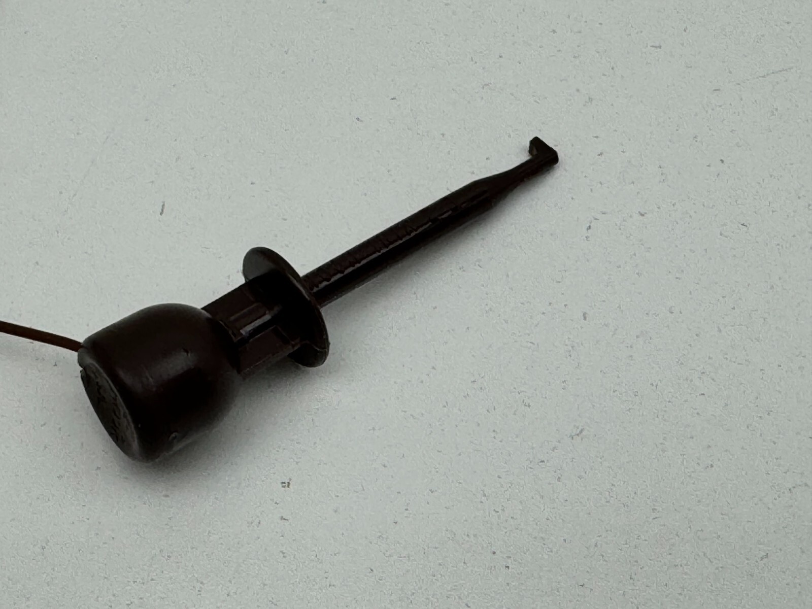 (6-Pack) E-Z-Hook 313W 18" Mini-Hook X100W Bare Wire Test Lead 1.8A Max 24AWG