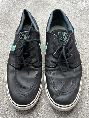 Nike SB Zoom Stefan Janoski Men's Tiffany Size 13 Black Leather
