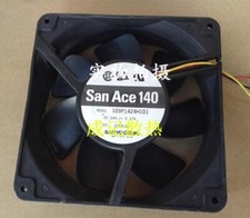 Sanyo 109P1424H101 14038 DC24V 0.37A 140 140 38MM 3-Wire Inverter Cooling Fan