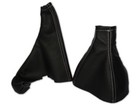 <!--F#f_0-->Gear Handbrake Boot For Holden Astra TS 1998-2005 Leather White Stitching (For: Holden)<!--F/-->