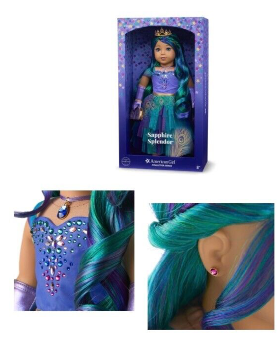 American Girl 2022 Sapphire Splendor Limited Edition Collector Doll NIB eBay