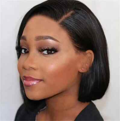 Women Real Natural Wig Short Pixie Cut Human BOB Wig Ladies Hair Wigs Cosplay