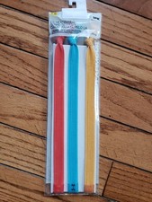 New Under Armour UA Nonslip Hair Headbands 3 Pack Red Blue Yellow