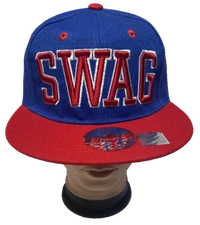 SWAG Hip-Hop 3D Embroidered Snapback Cap Adjustable Baseball Hats LOT 1-12pcs