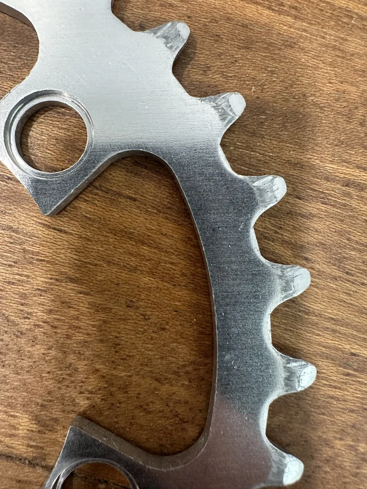 复古高木 33t GL 链环 5 孔 130 银日本内 85 BCD — 第 4/4 张图片