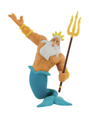 Kleine Meerjungfrau König Triton Figur 12354 Disney Bullyland Figur Cake Topper
