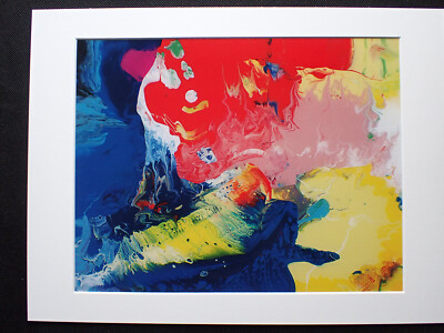 Stell-Es-Auf! GERHARD RICHTER ''Sindbad'' 30x40! D O P P E L S E I T I G !