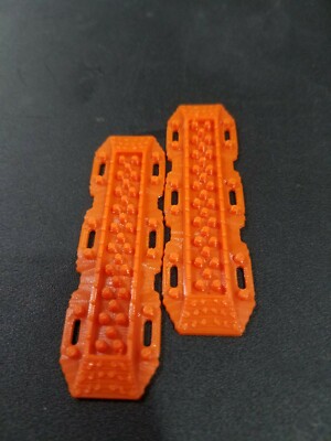 2X 1/24 RECOVERY BOARDS SCALE AXIAL SCX24 JEEP C10 RC4WD BLACKJACK GELANDE II