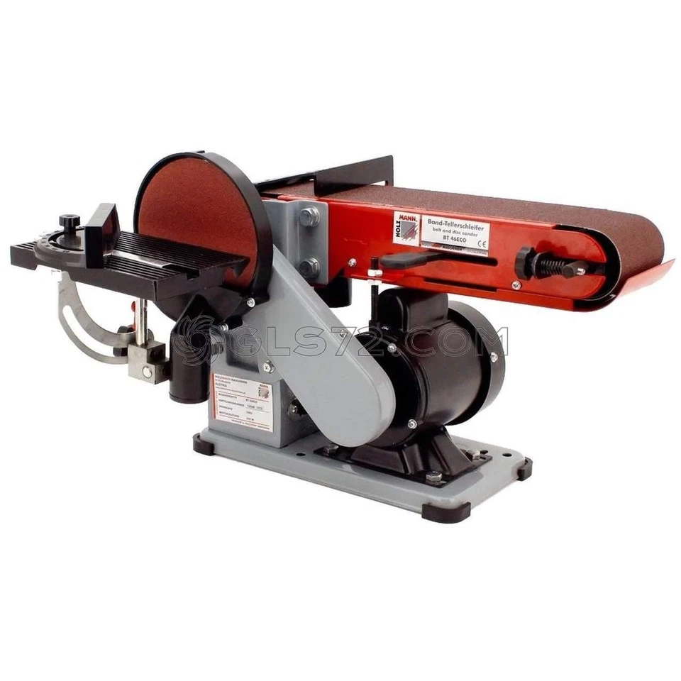 LEVIGATRICE COMBINATA DA BANCO A NASTRO PIU' DISCO 350W HOLZMANN BT46ECO - Immagine 2 di 4