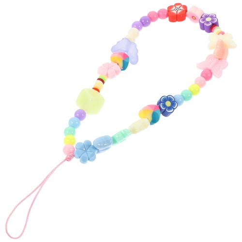 Armband Lanyard Böhmen Kleines Gänseblümchen Handy-Lanyard Telefon Perlen - Zdjęcie 11 z 12