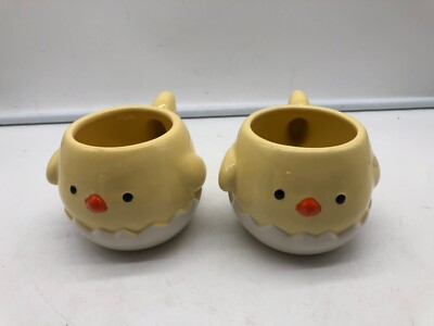 Celebrate Together Ceramic 8oz Spring Chick Coffee Mug Set BB01B36043