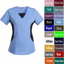 Women's Scrub/Nursing Uniforms/Medical Scrubs Top