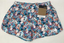 The North Face Amphibious Knit Shorts Girls Size Large 12  Floral Print NWT