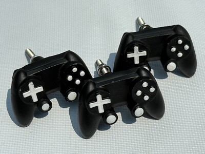 New! Lot of 3  ''Game Controller''  cabinet / drawer / project knobs or pulls