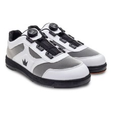 Brunswick Fury White Right Handed Mens Bowling Shoes