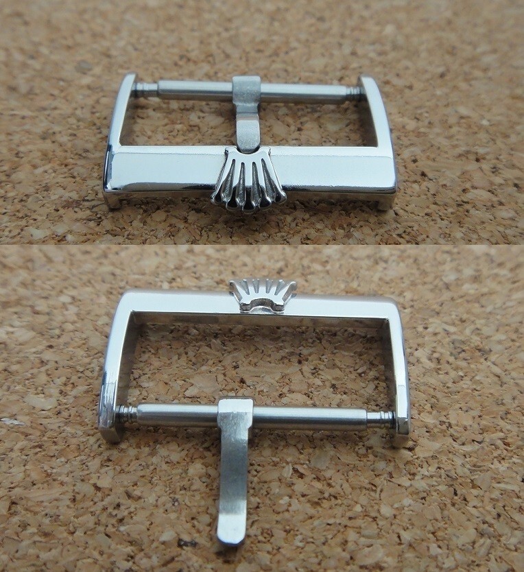 Used VINTAGE ANTIQUE ROLEX BUCKLE 20mm Silver Around 1940
