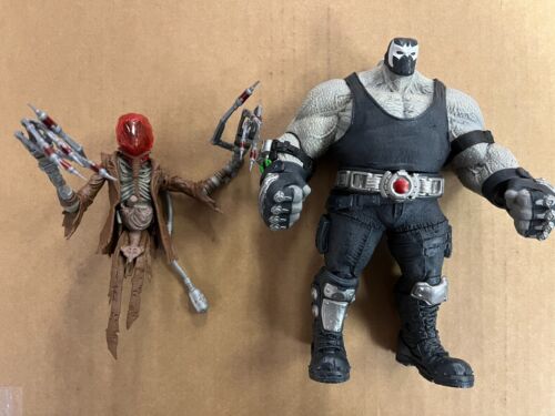 BATMAN LAST KNIGHT ON EARTH BANE & SCARECROW BUILD A FIGURE SET - Picture 1 of 6