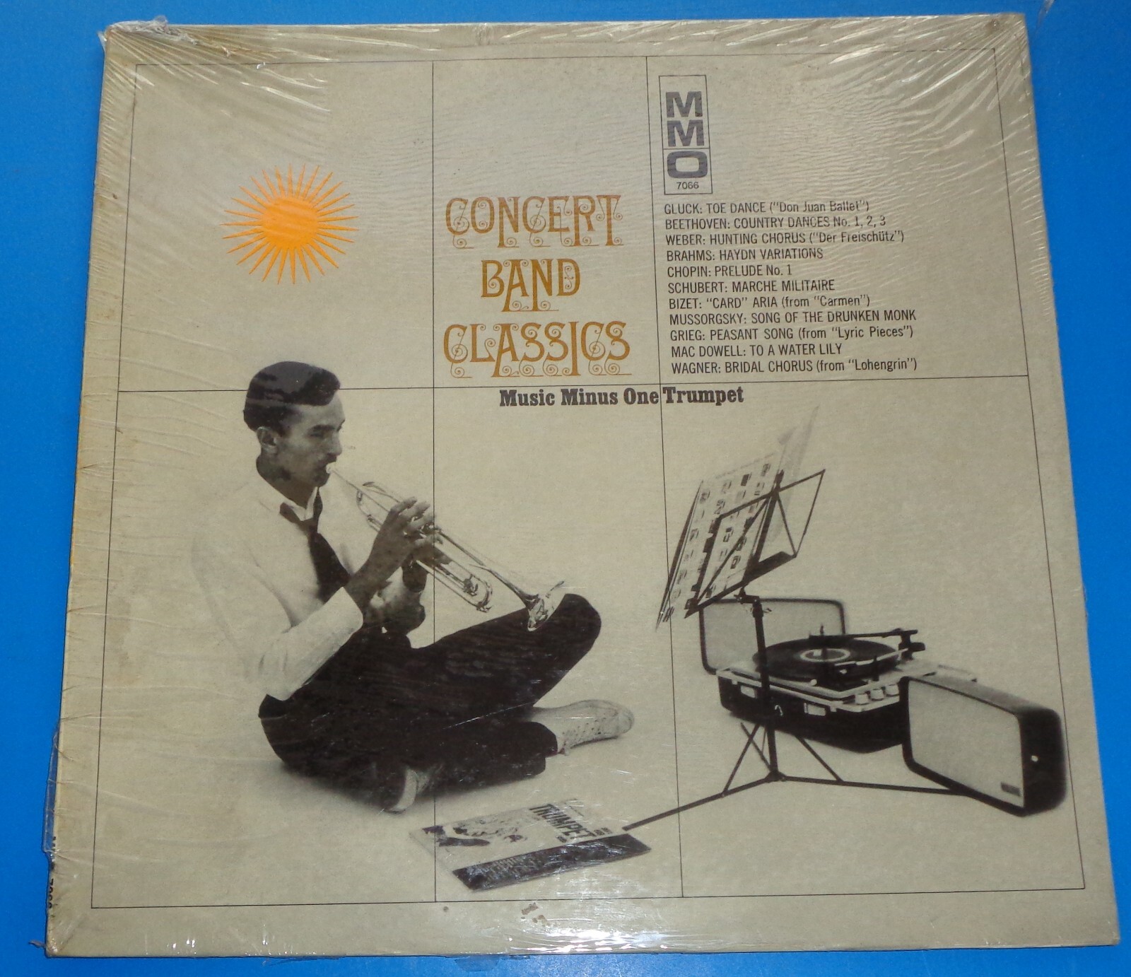 Music Minus One Trumpet CONCERT BAND CLASSICS Emil Kahn MMO 7066