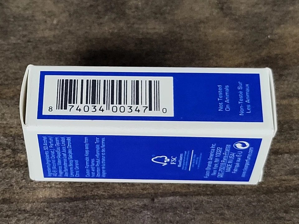 Limpio ~ Camiseta Algodón ~ 0.21 OZ EDP Perfume Mini Splash/Dabber Botella Nuevo en Caja (m05 Foto 4 de 4