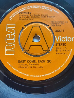 Odyssey Easy Come Easy Go 7