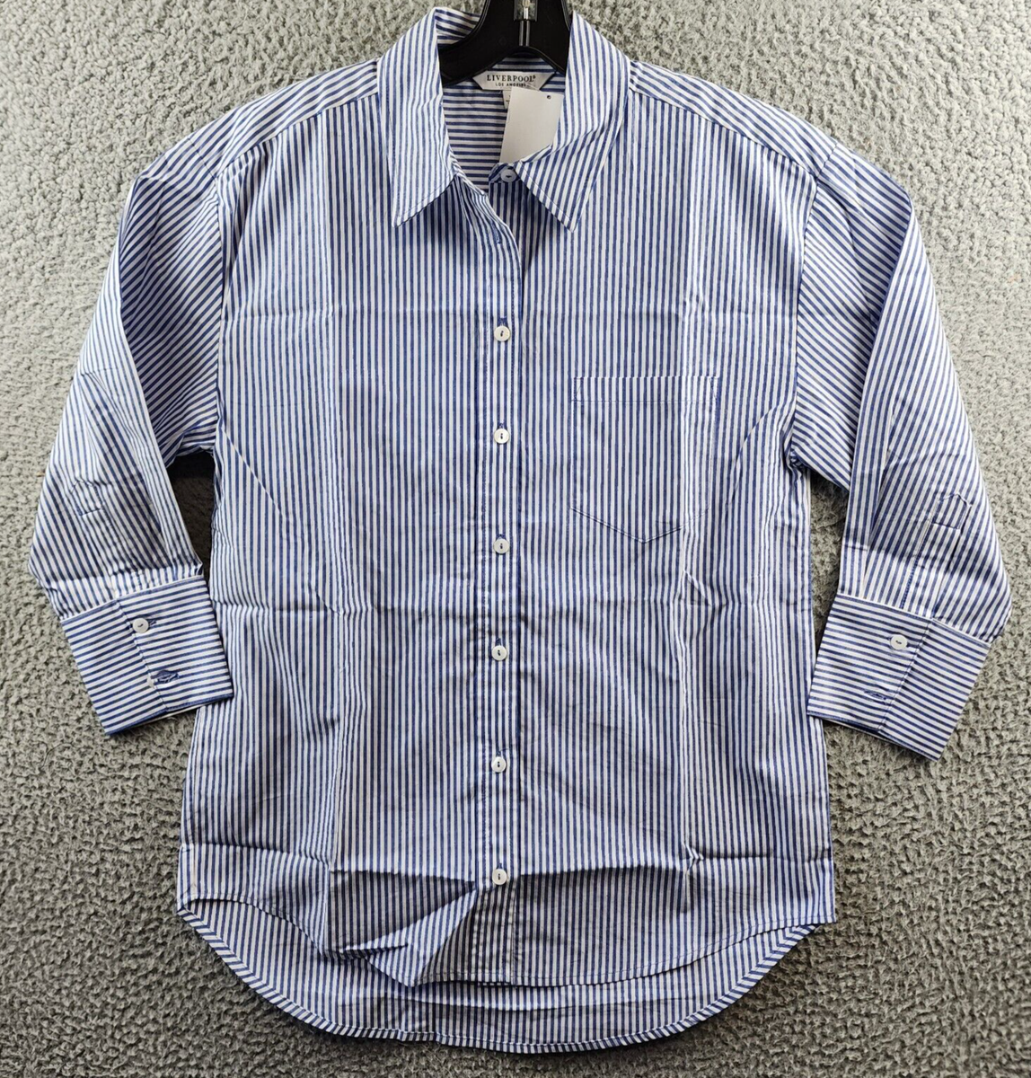 Liverpool Los Angeles Oversized Classic Button Down Shirt