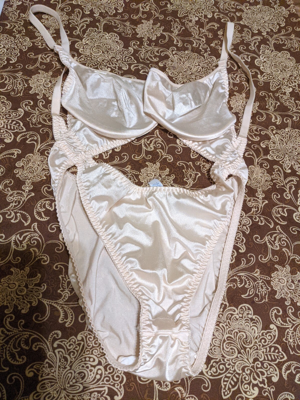 Vintage satin stretch panty Gem
